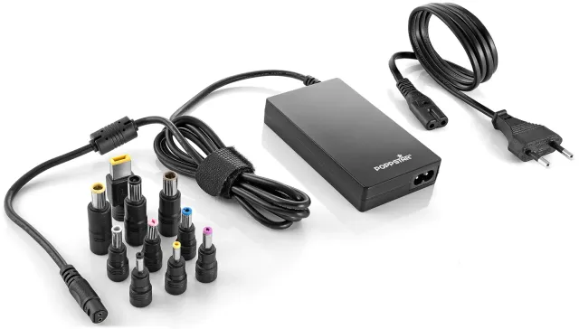 Poppstar Slim Netzteil 100W 19V Notebook Ladekabel USB 3m