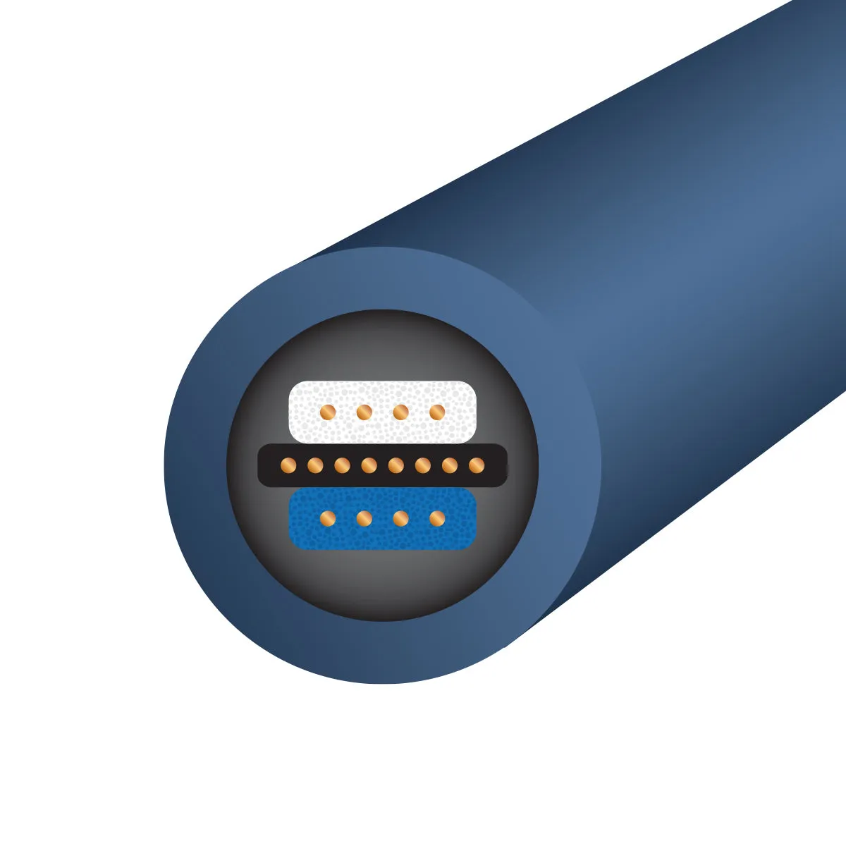 WireWorld Oasis 10 Y-Adapter Cinchkabel 0,2 m Buchse