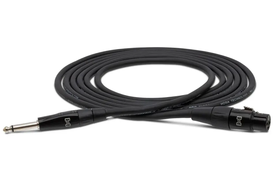 Hosa HMIC-010HZ Pro Mikrofonkabel 3 m XLR