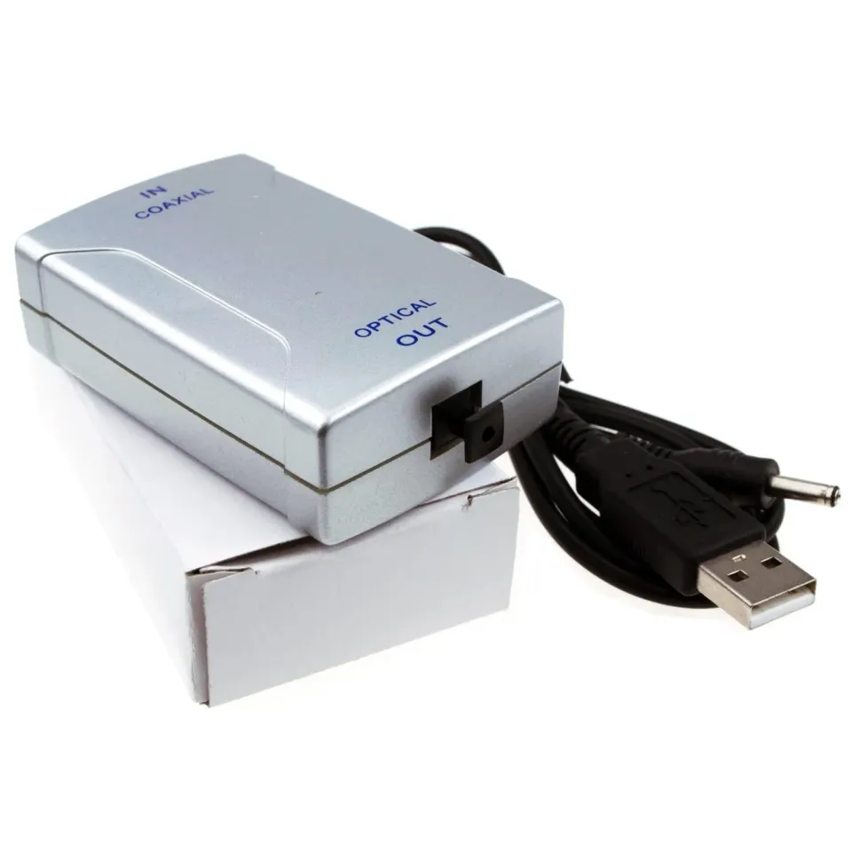 Kenable Koax SPDIF-Cinch zu Toslink Konverter