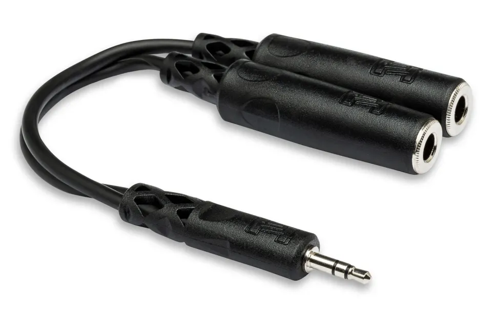 Hosa YMP-233 Y-Kabel 3,5 mm Splitter 20 cm