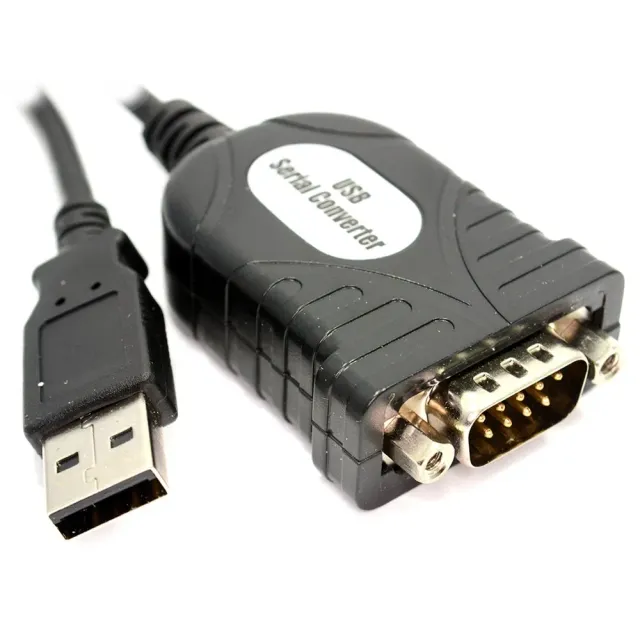 Kenable USB Seriell Adapter RS-232 9-Pin 20cm 1 Port