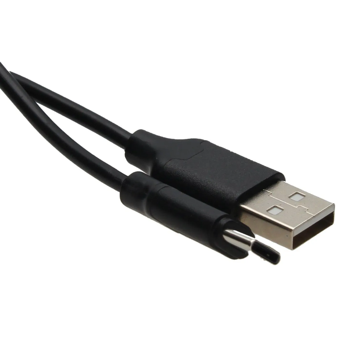 kenable USB-C Schnellladekabel USB-A 2m schwarz 3A