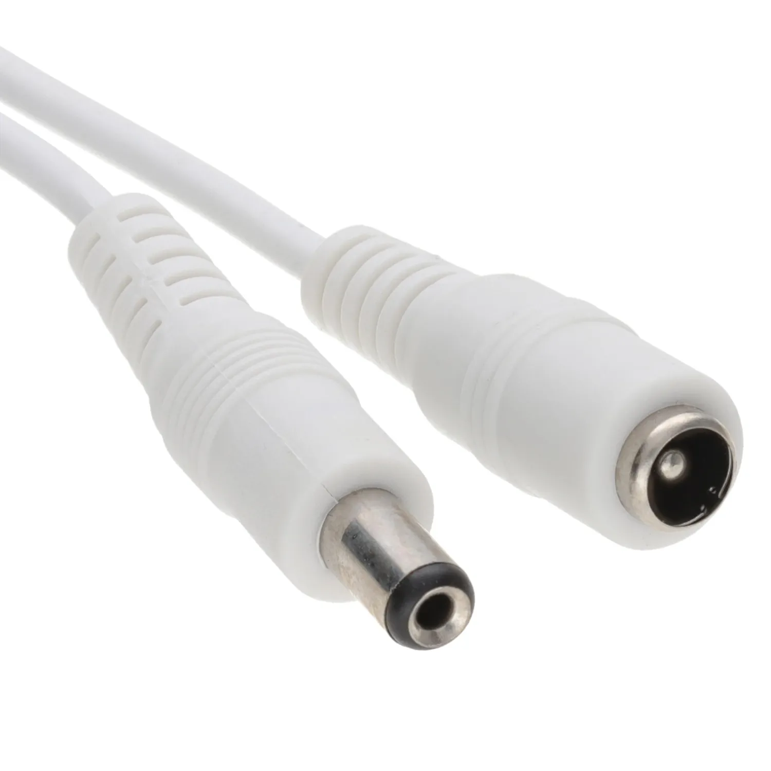Kenable 5,5x2,1mm DC Verlängerungskabel 5m Weiß