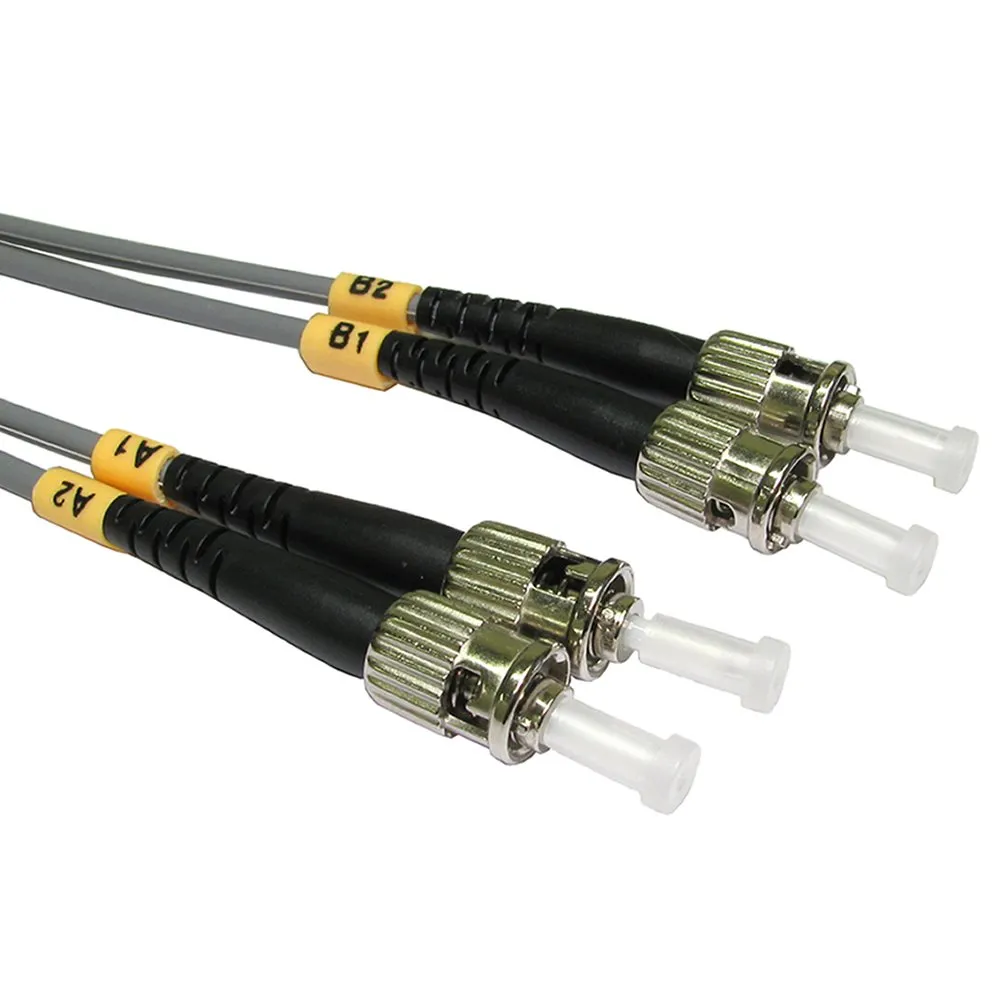 Kenable OM1 Glasfaser-Patchkabel LC-ST 1m grau