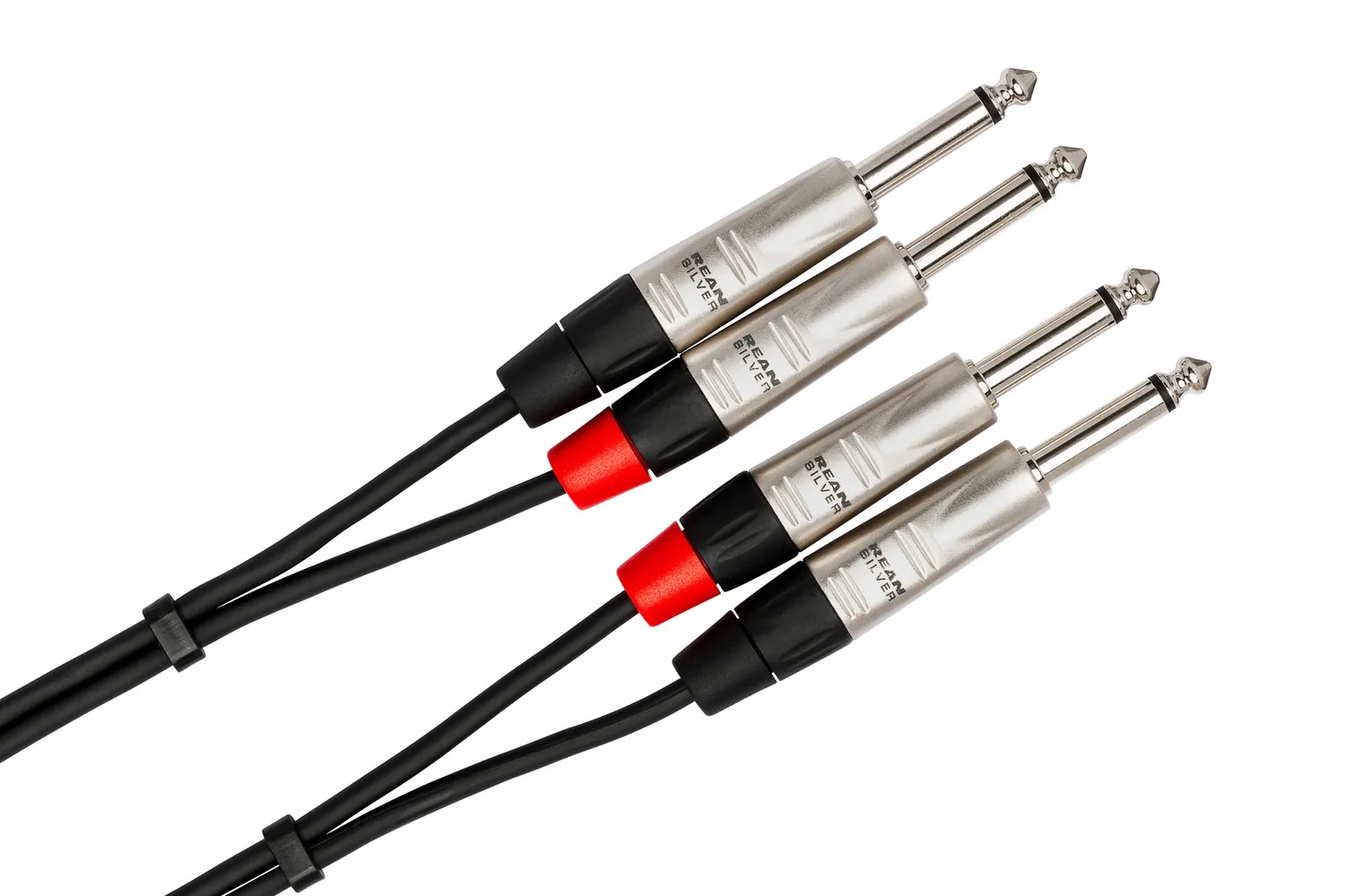 Hosa Pro HPP-010X2 Stereo-Klinkenkabel 3 m symmetrisch