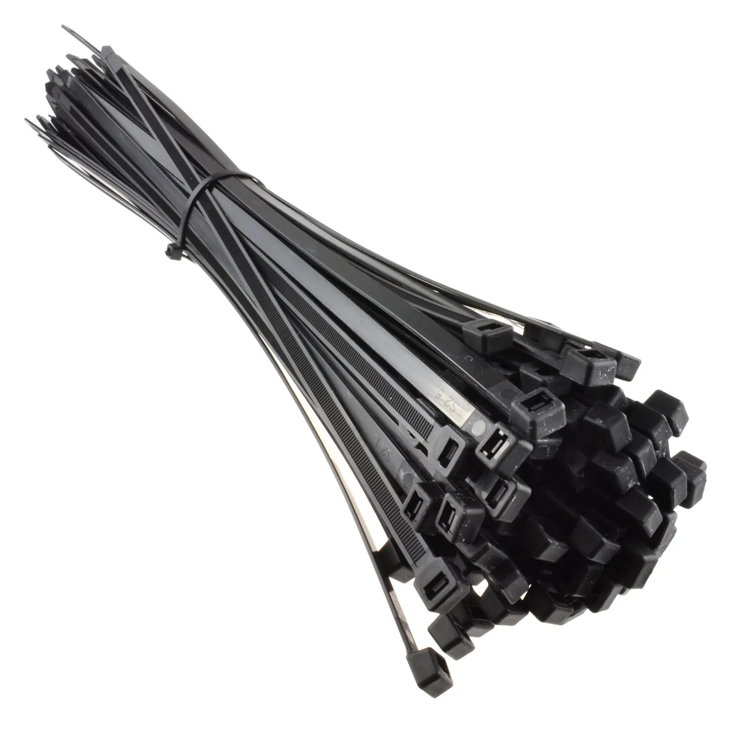 Kenable Kabelbinder 450 x 9 mm Nylon schwarz 100 Stück