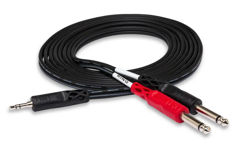 Hosa CMP-153 Stereo-Breakout-Kabel Klinke 3m
