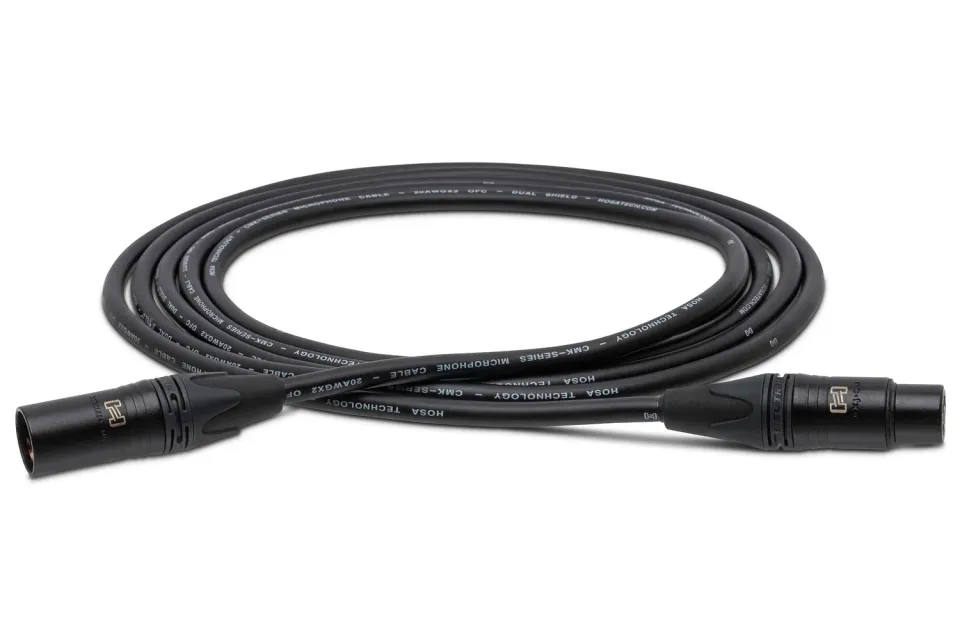 Hosa Edge CMK-010AU Mikrofonkabel 3 m XLR symmetrisch