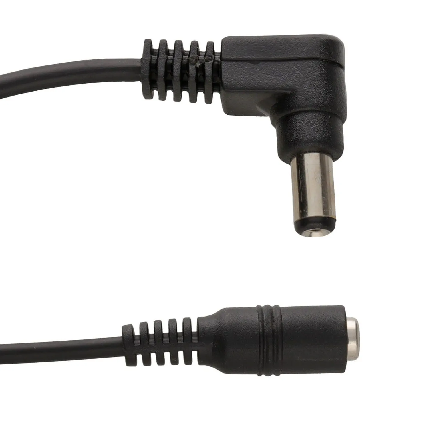 Kenable DC Verlängerungskabel 5,5x2,1mm gewinkelt 3m schwarz