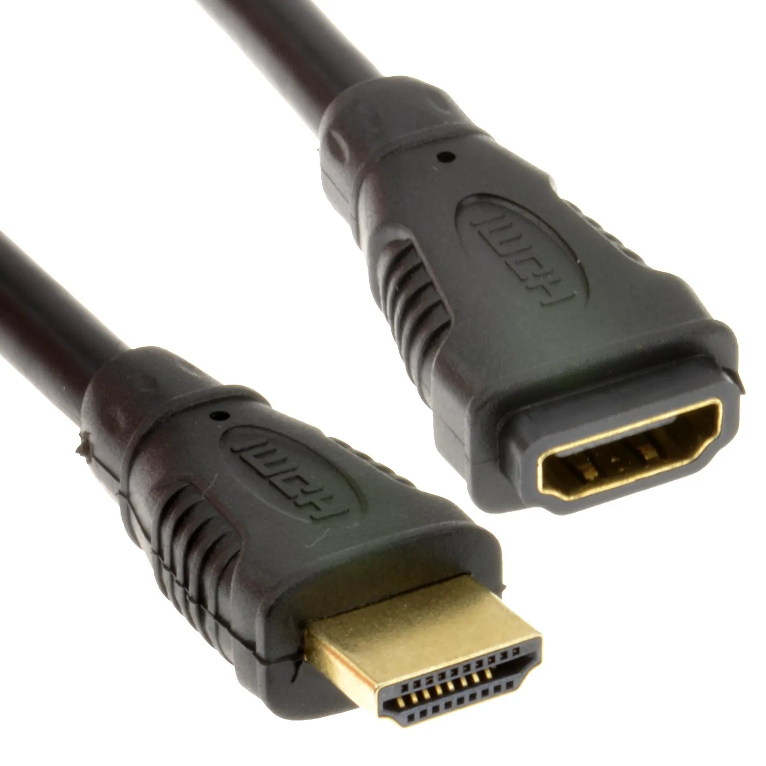 Kenable HDMI Verlängerungskabel 1m schwarz High Speed
