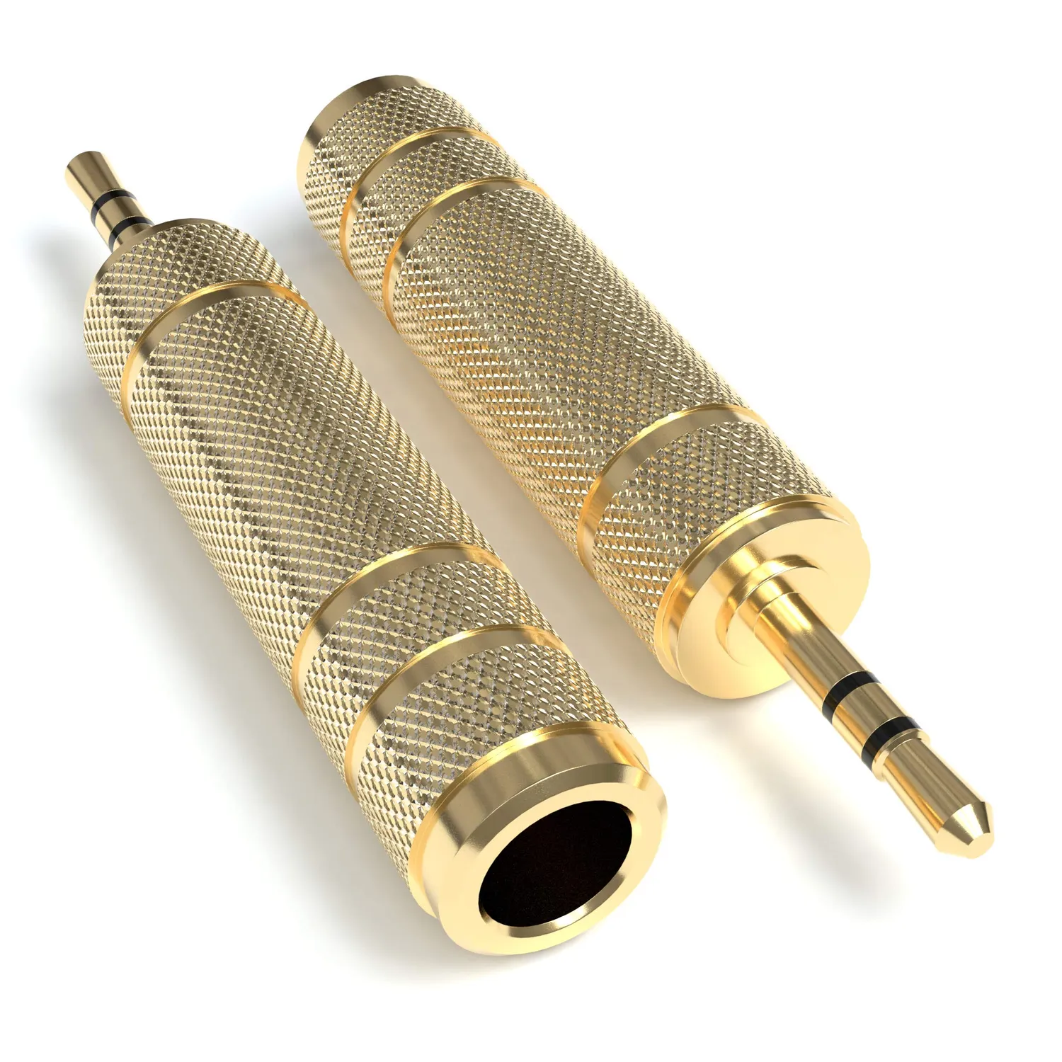 JAMEGA Klinke Adapter 3,5 mm auf 6,35 mm 1 Stück
