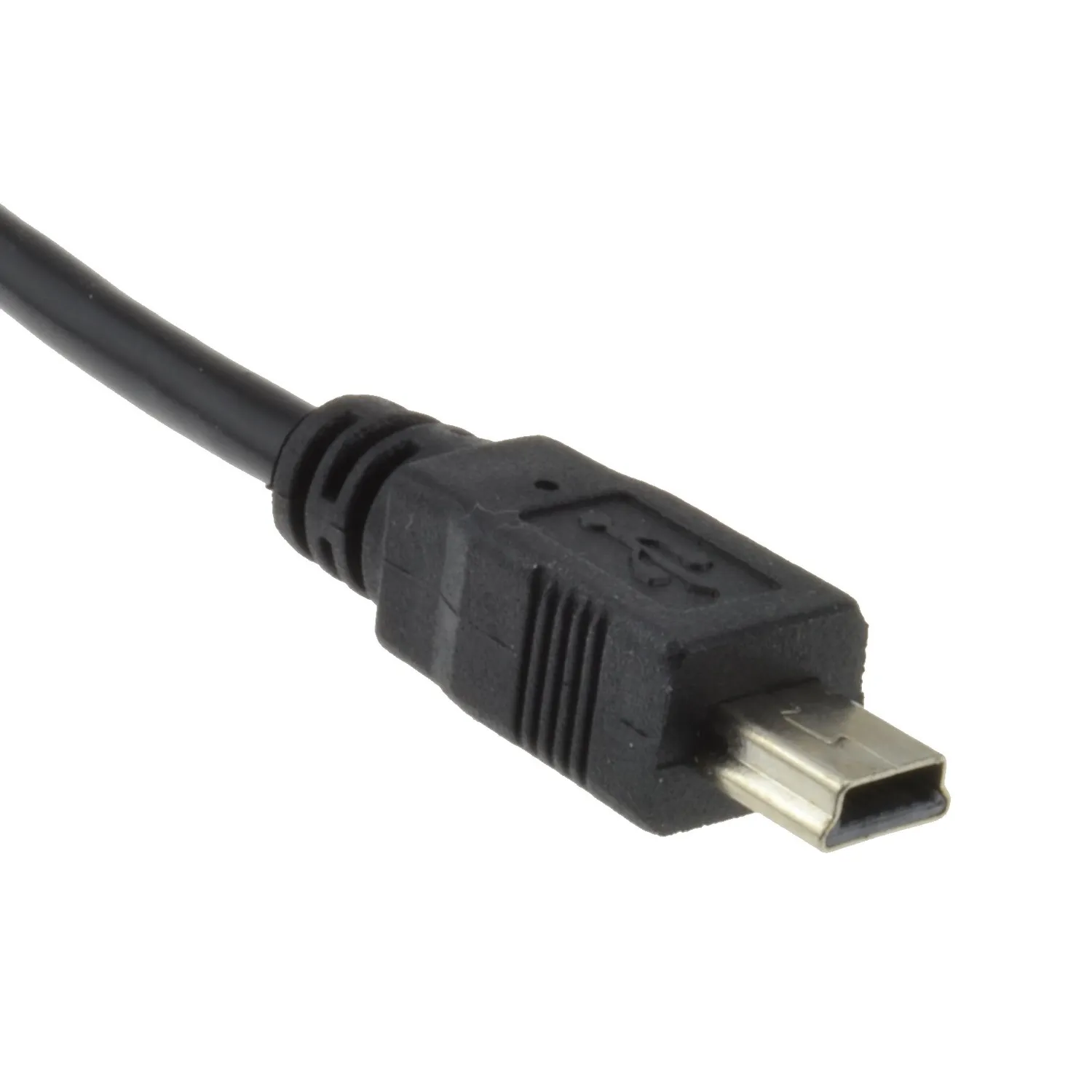 Kenable USB 2.0 Kabel A auf Mini-B 0,6m schwarz Hi-Speed