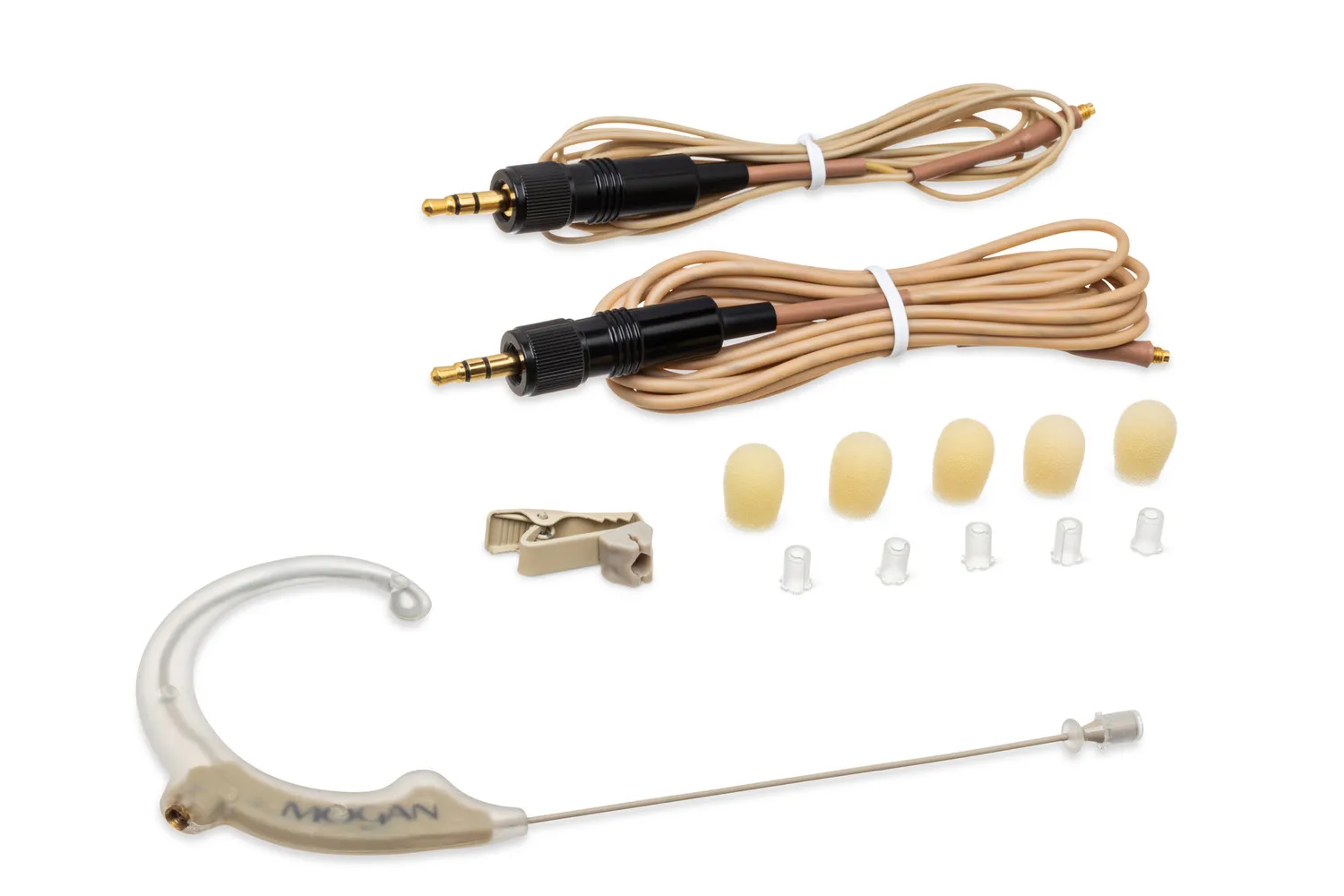 Hosa Mogan Elite ICE EIO-KIT Earset-Mikrofon hautfarben