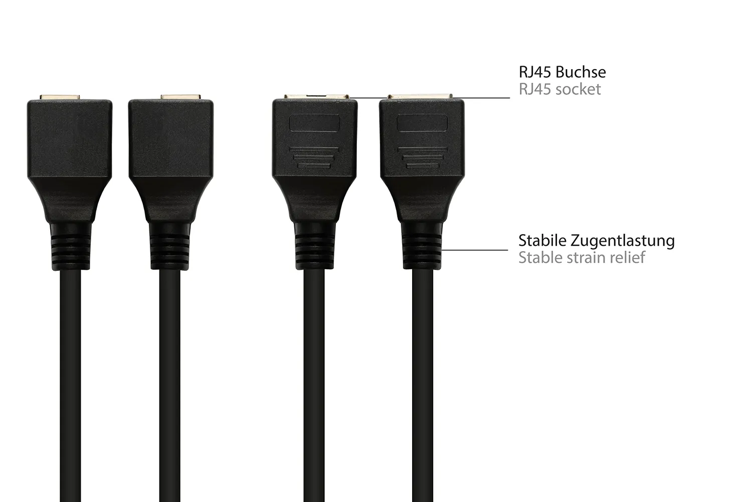 Good Connections Adapterkabel RJ45-D-SUB 9-Pol 10cm 1:1