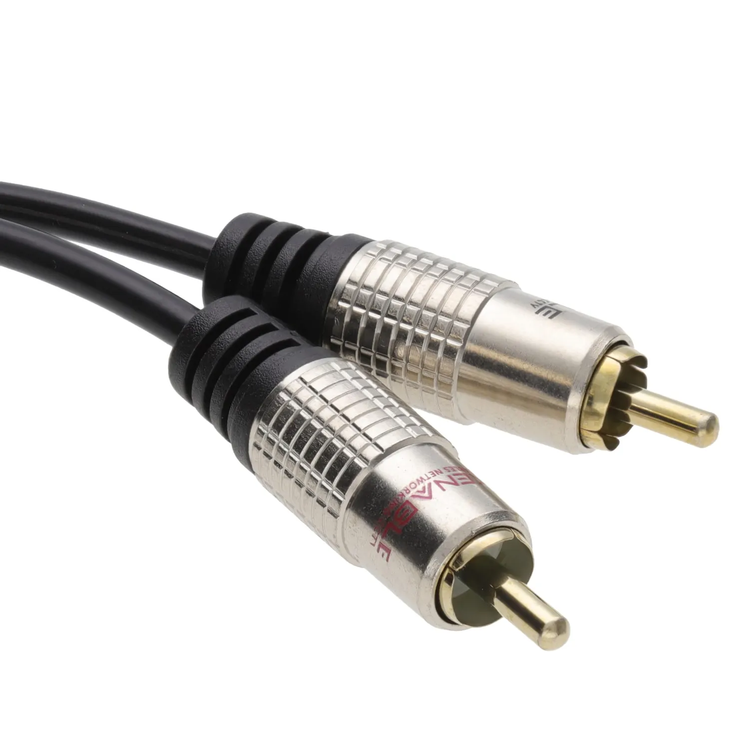 Kenable Profi Audio Cinch Kabel 0,5m Stereo