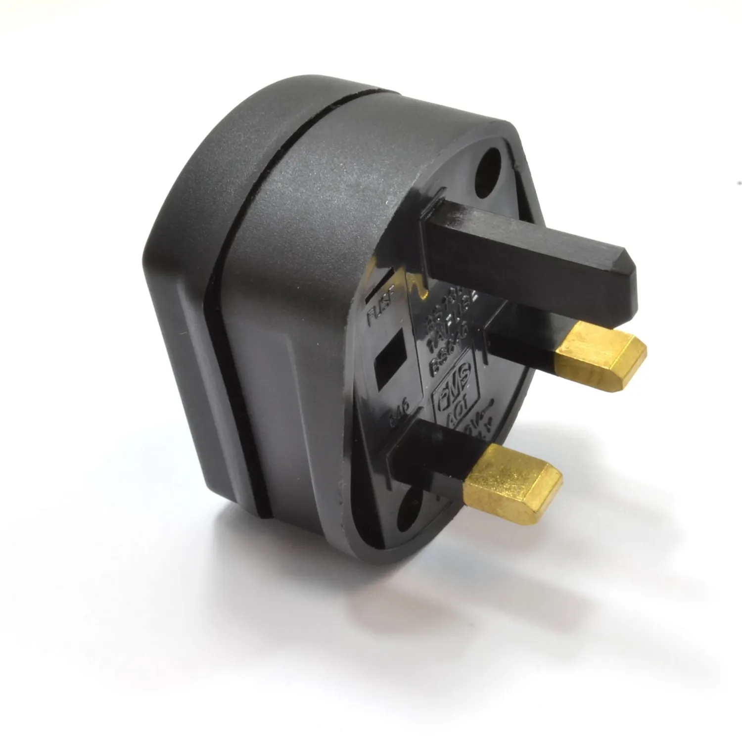 Kenable Rasierer Adapter UK Stecker 1A schwarz Kabel