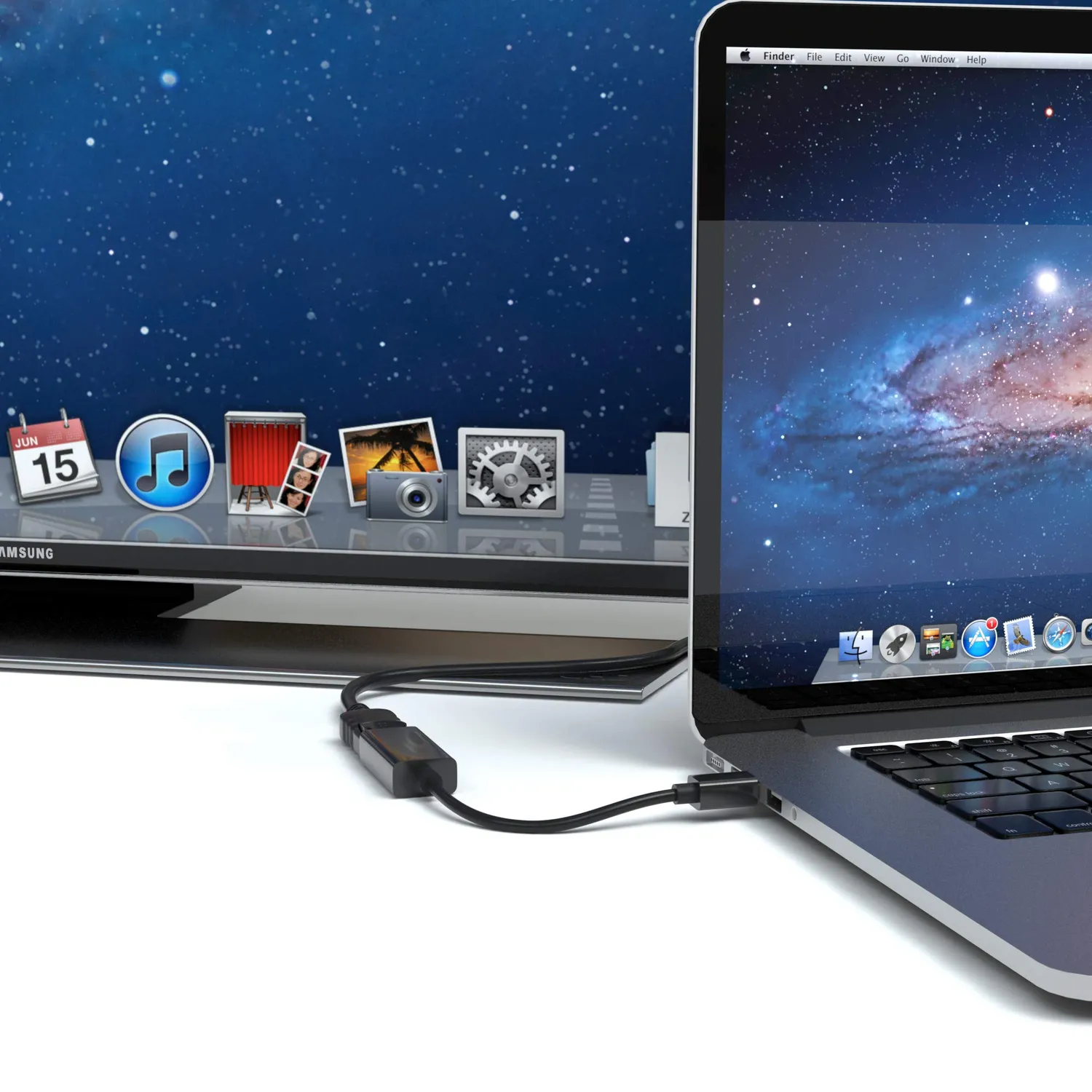 JAMEGA Mini DisplayPort Adapter 4K DP 1er Pack