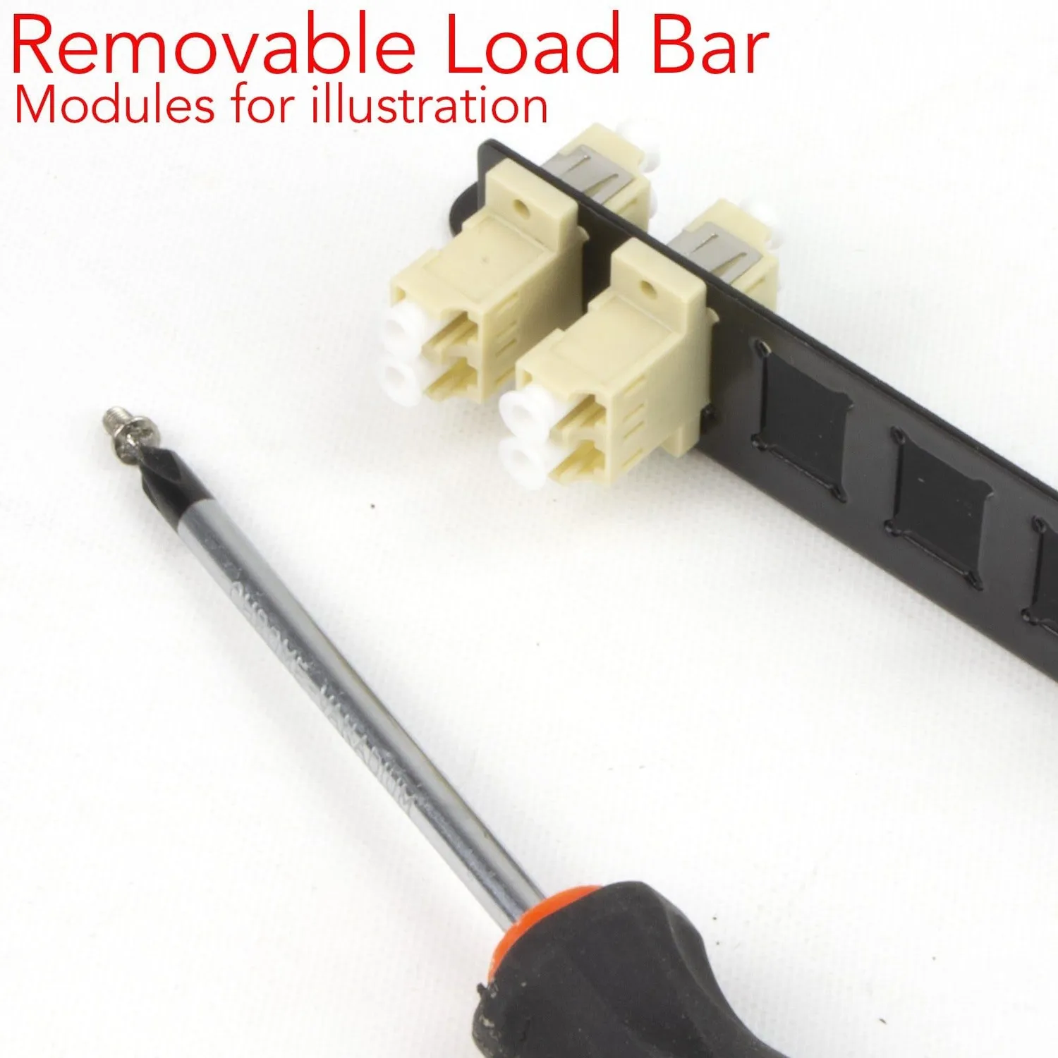 Kenable 24-Port LWL-Patchpanel 1U 12 Fasern 6x LC