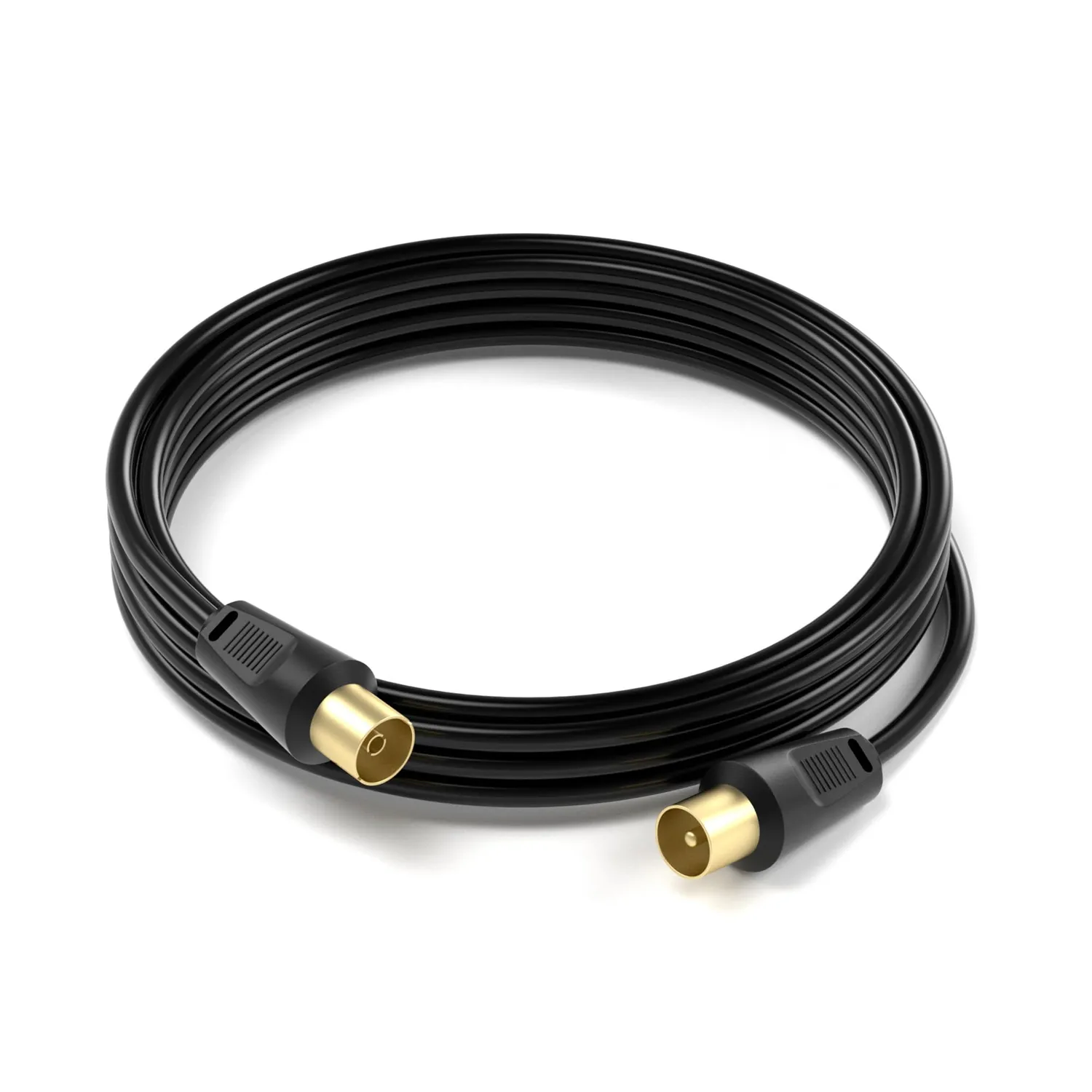 JAMEGA Antennenkabel 30m Schwarz Koax 135dB HDTV