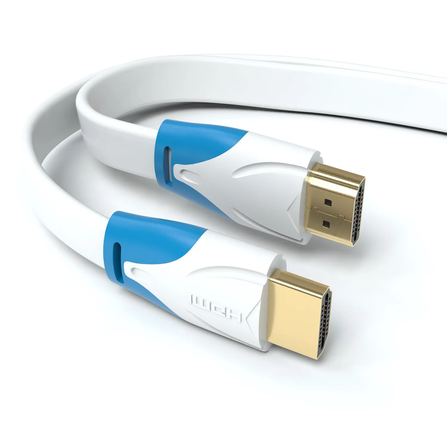 Jamega Flach HDMI Kabel 3m schwarz 4K Ultra HD