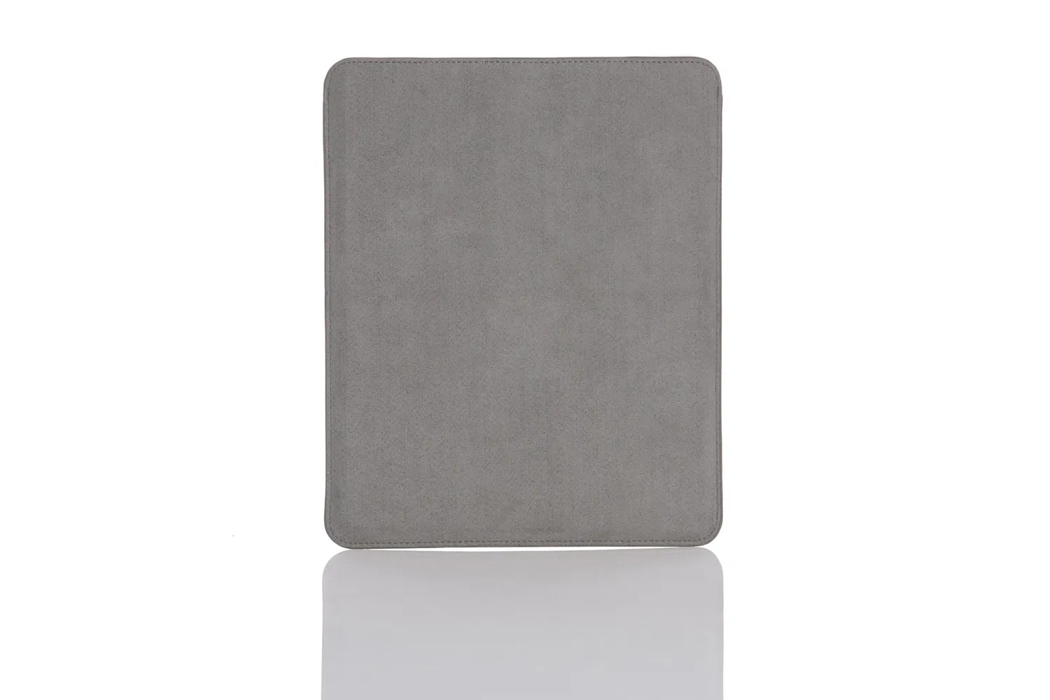 Poppstar Tablethülle 9,7 Zoll grau Mikrofaser Ständer