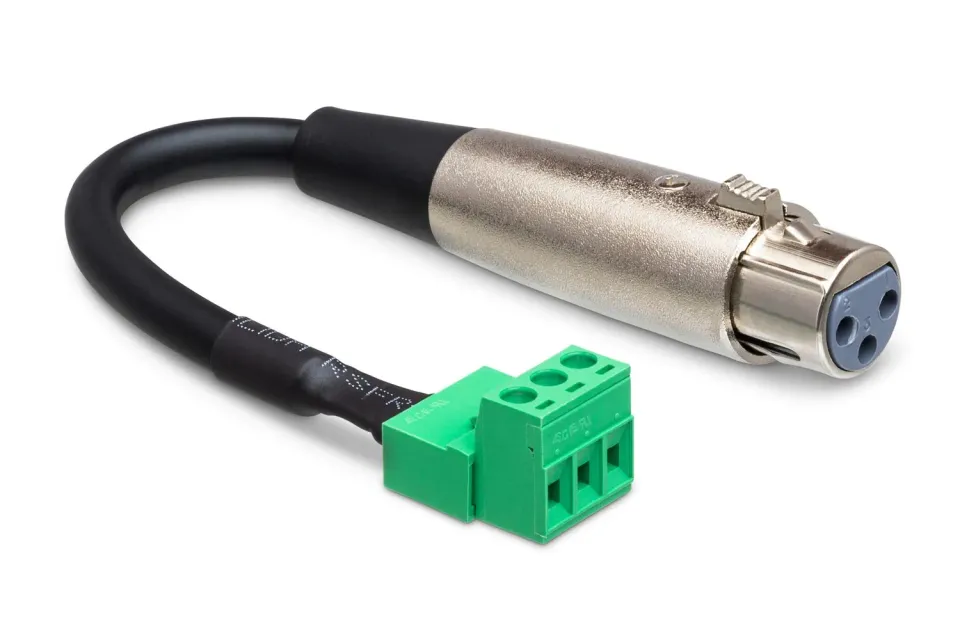 Hosa PHX-106F Pigtail Phoenix-XLR-Kabel 15 cm