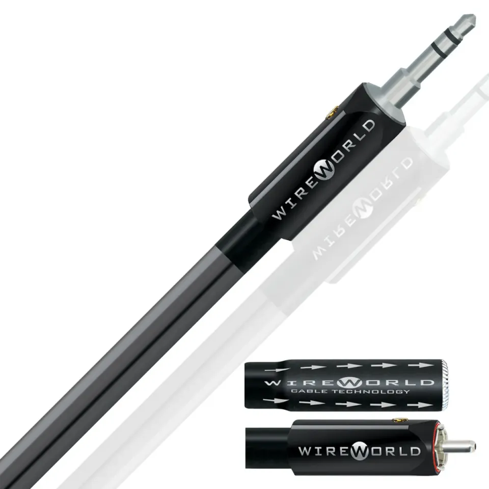 WireWorld Nano-Silver Eclipse Klinke Cinch Kabel 1,5m