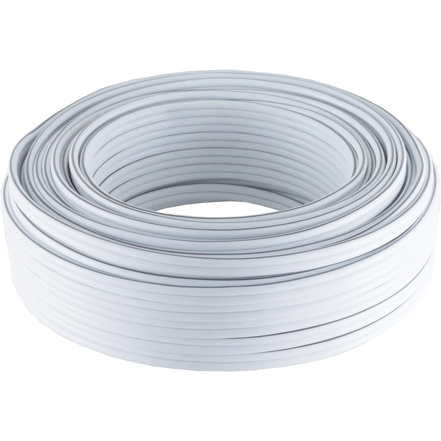 Jamega Lautsprecherkabel 2x2,5mm² weiß 50m