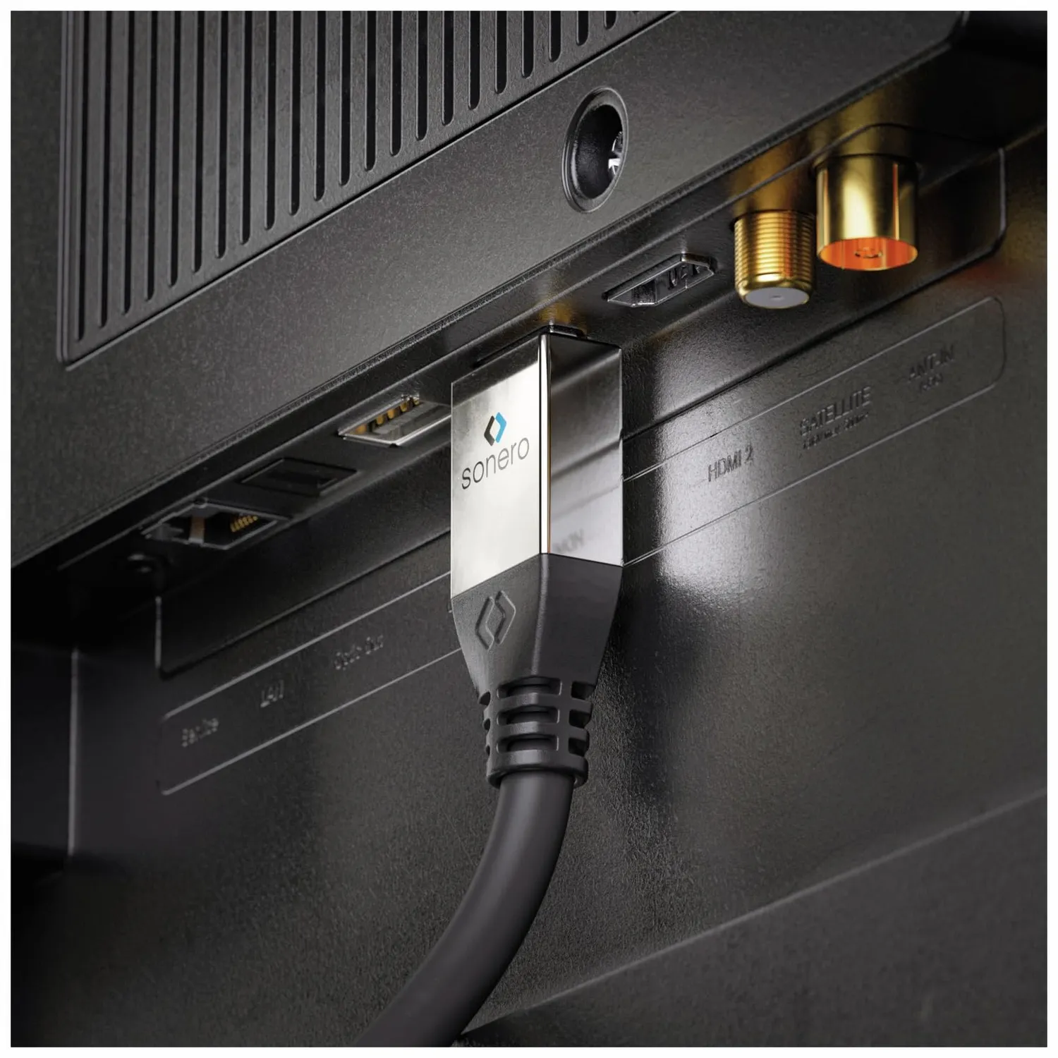 Sonero Premium S-HCA000 HDMI Adapter 0,25 m 4K schwarz