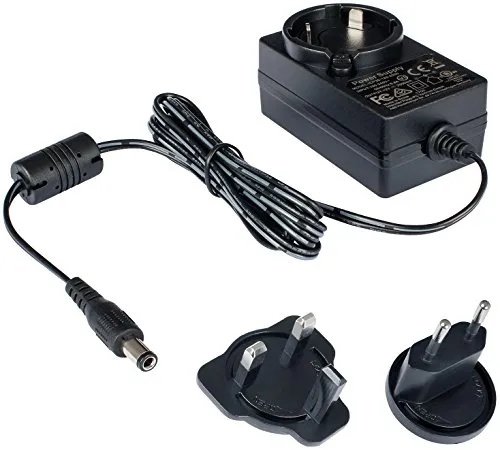 Poppstar 12V 2A Netzteil 5,5/2,5mm 24W EU+UK