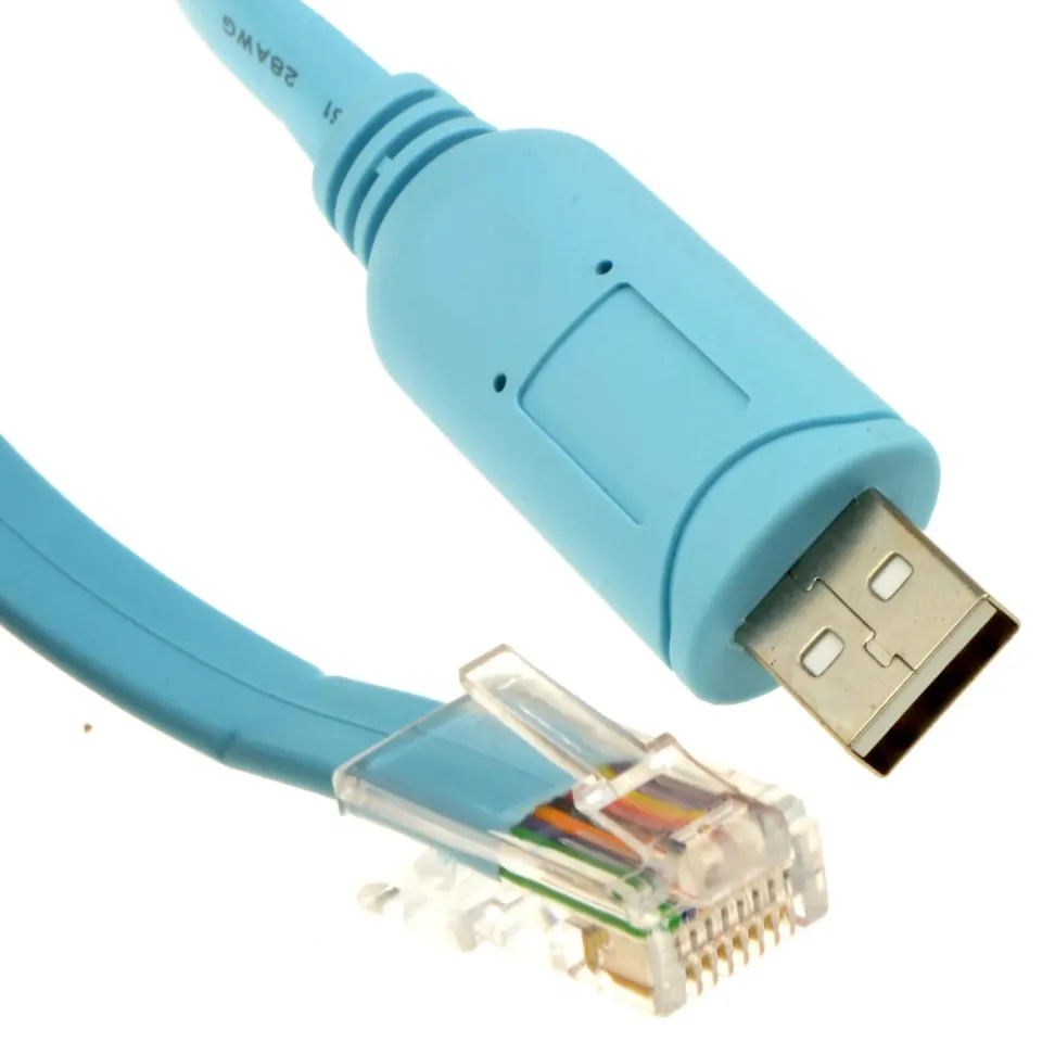 Kenable USB zu RJ45 Konsolenkabel 1,8 m FTDI Cisco-kompatibel