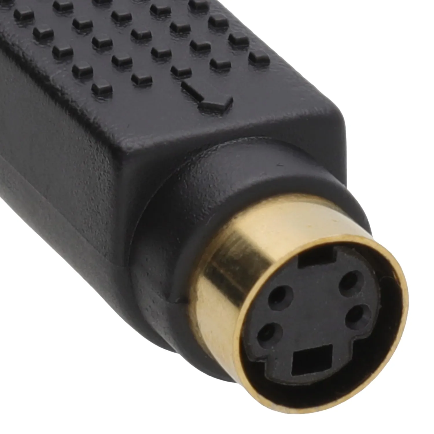 Kenable SVHS S-Video Composite Cinch Adapter vergoldet bidirektional