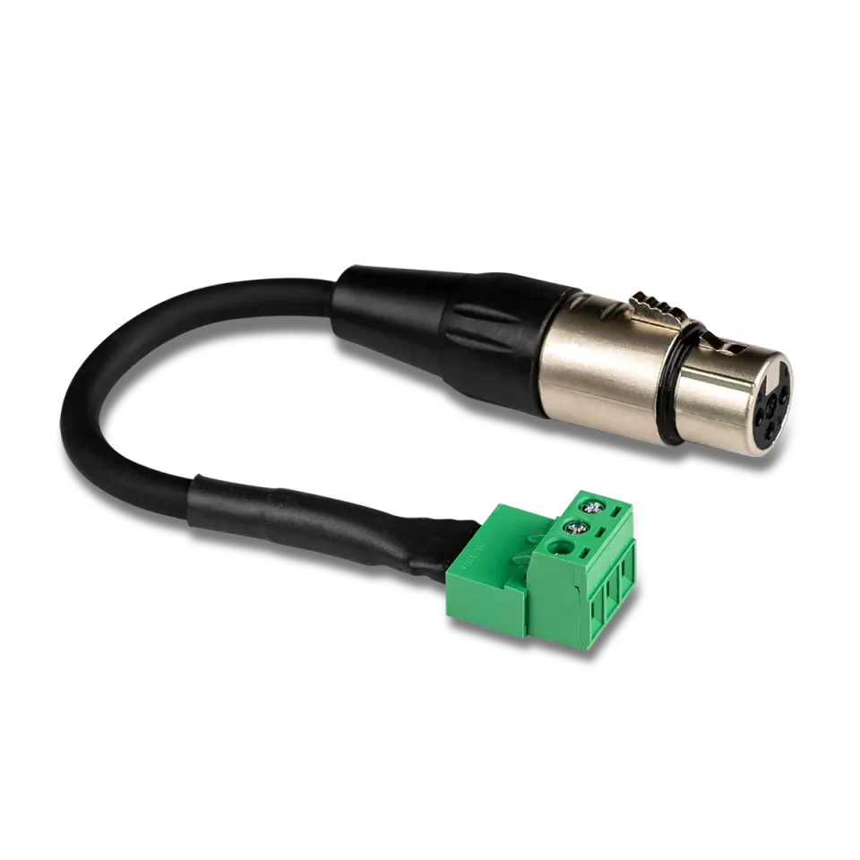 Hosa Pro PHX-116F Bulk Adapterkabel Phoenix-XLR symmetrisch