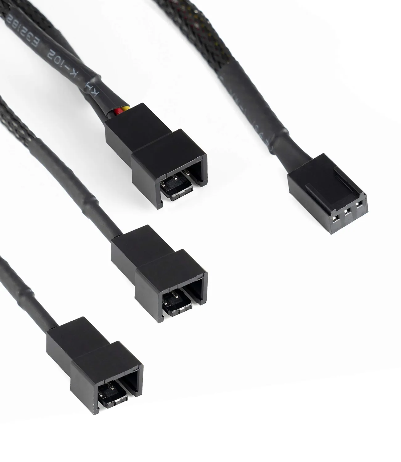 Poppstar 3-Pin Lüfter Verteilerkabel 20cm 3-fach