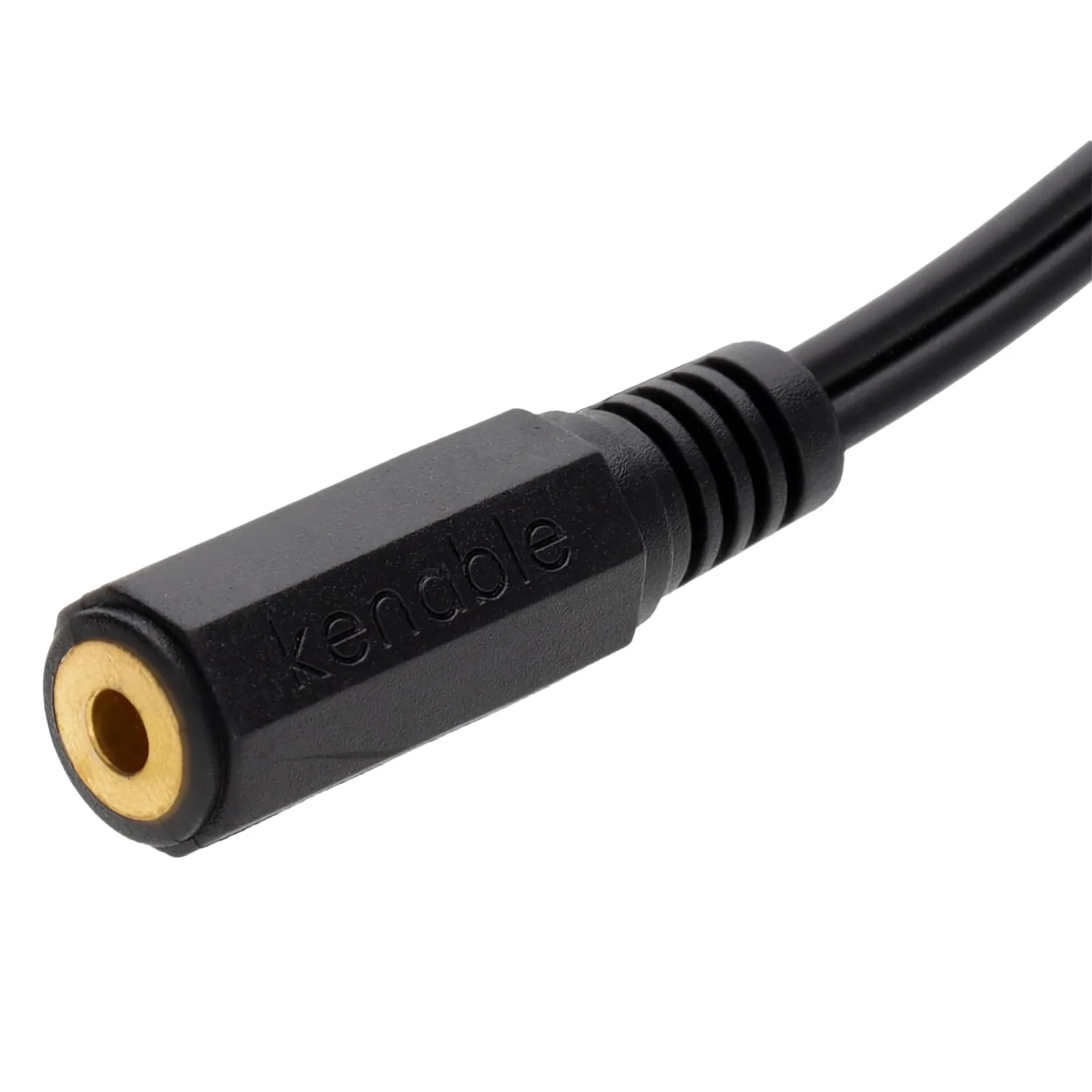 Kenable Klinke Cinch Adapter 3,5mm auf 2x RCA kurz