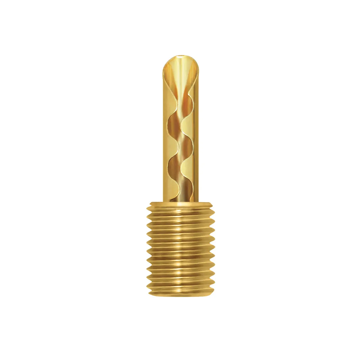 WireWorld Uni-Term Bananenstecker Gold einzeln lötfrei