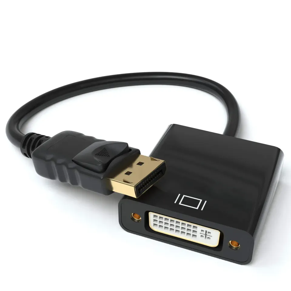 Jamega DisplayPort auf DVI Adapter Full HD 1er Pack