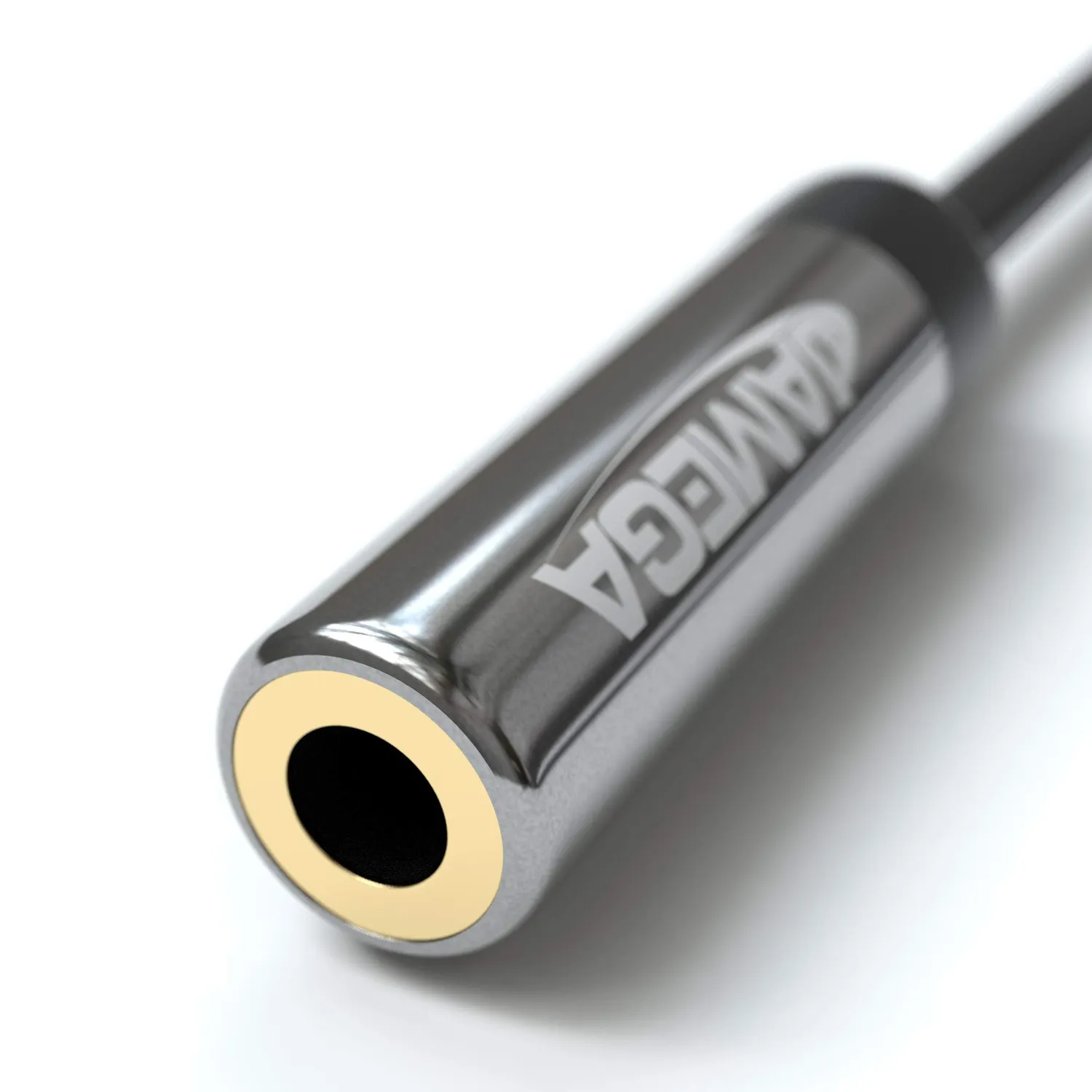 Jamega AUX zu Cinch Adapter 3,5mm auf 2x RCA Metall