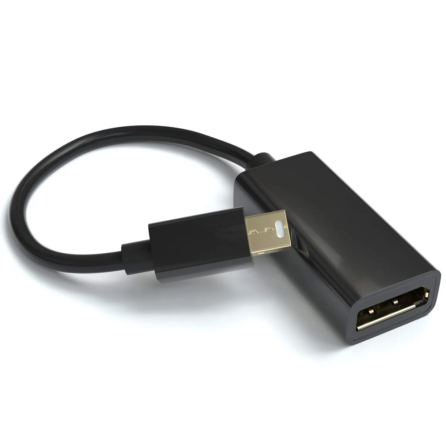JAMEGA Mini DisplayPort Adapter 4K DP 1er Pack
