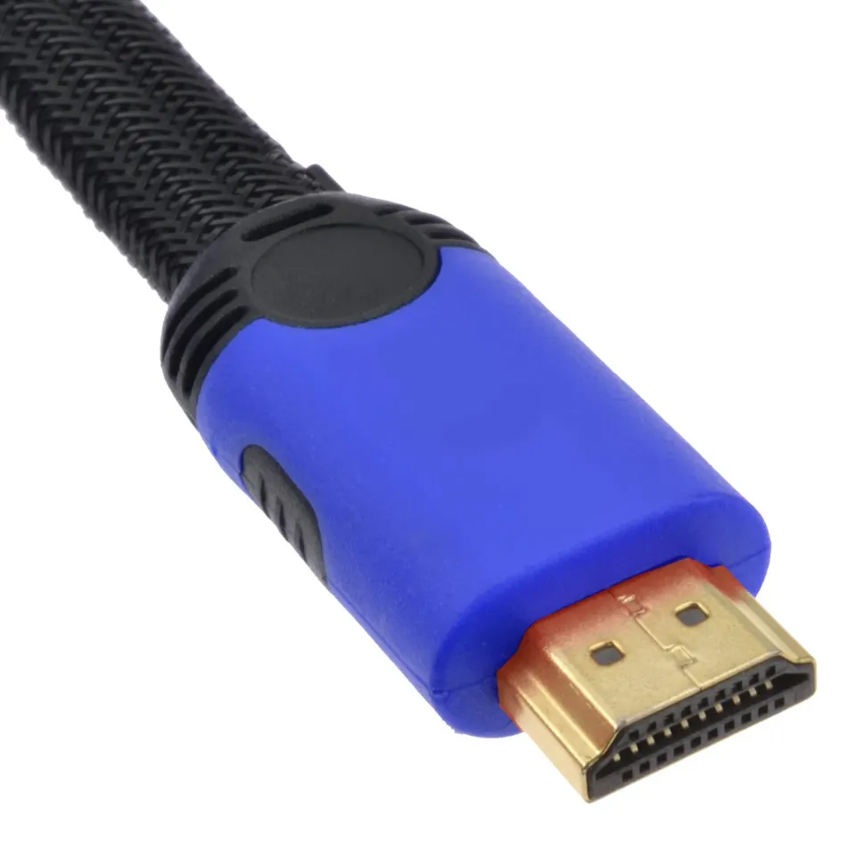 Kenable Flach HDMI Kabel 2m Blau 4K