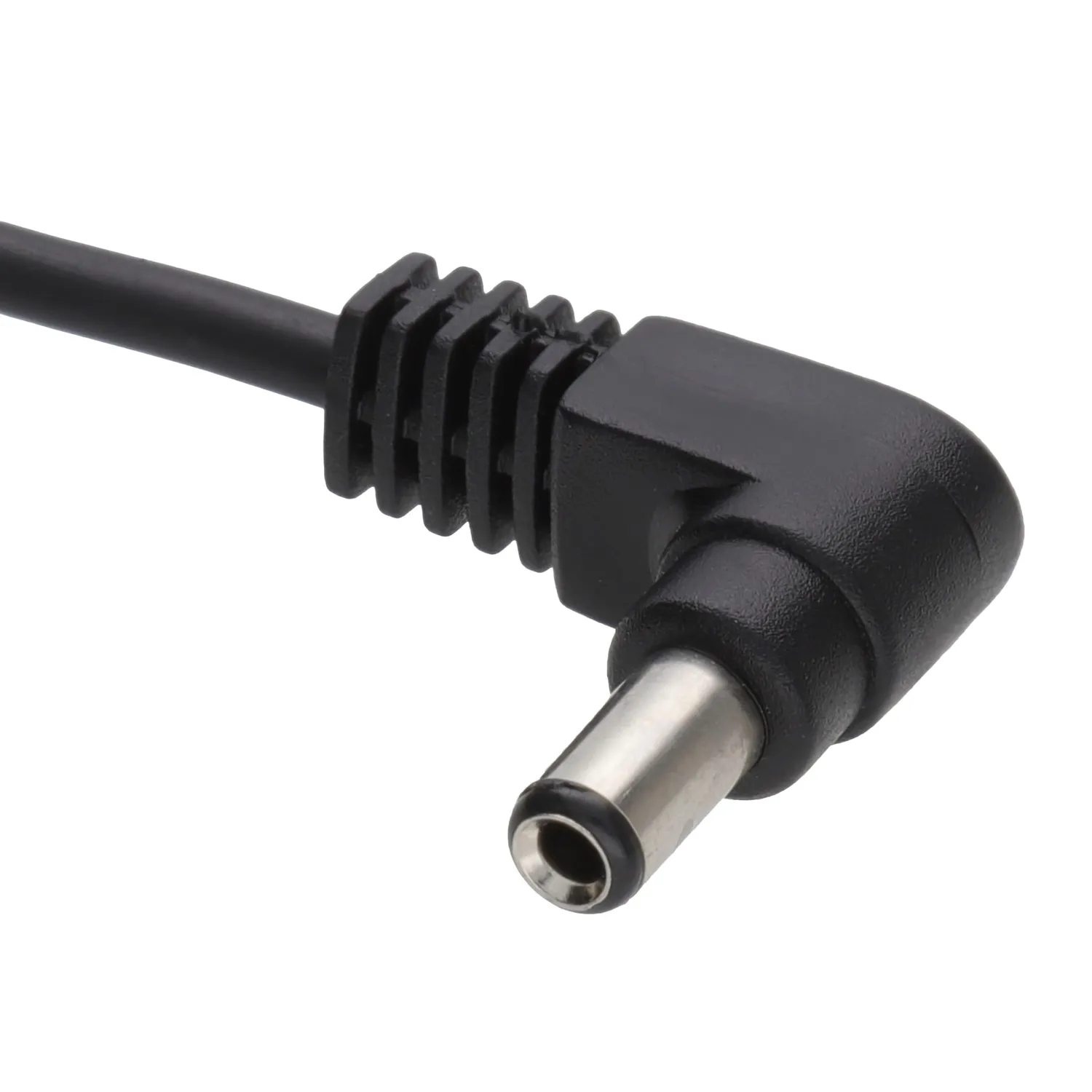 Kenable DC Verlängerungskabel 5,5x2,5mm gewinkelt 1m schwarz