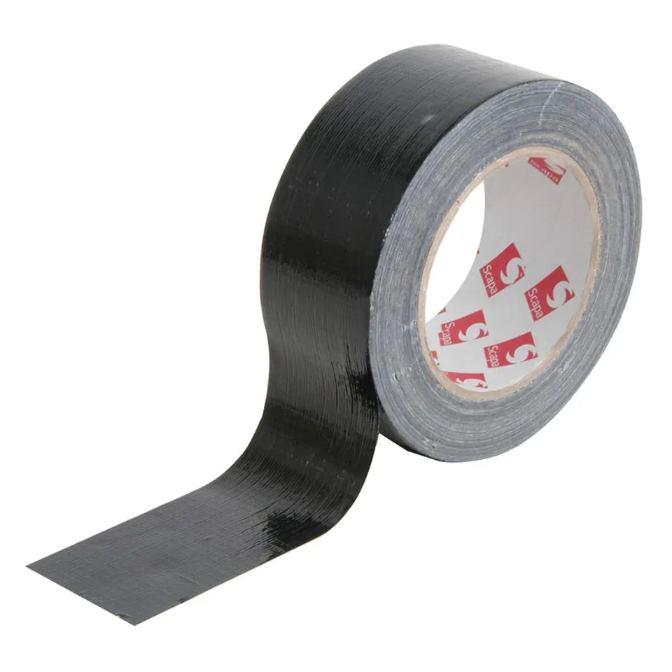 Kenable Gaffa Tape schwarz 48mm x 50m wasserabweisend