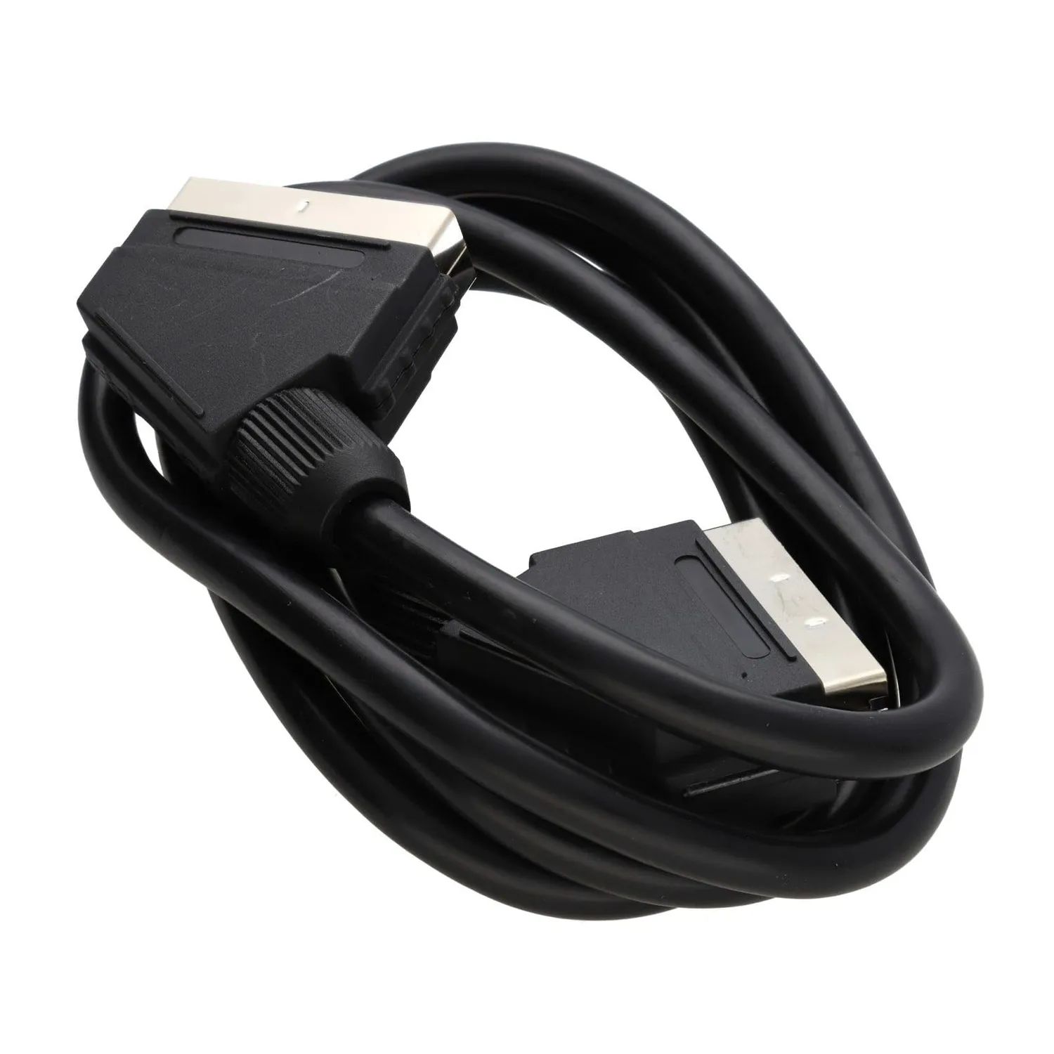 Kenable SCART-Kabel 1m schwarz vergoldet 21-polig