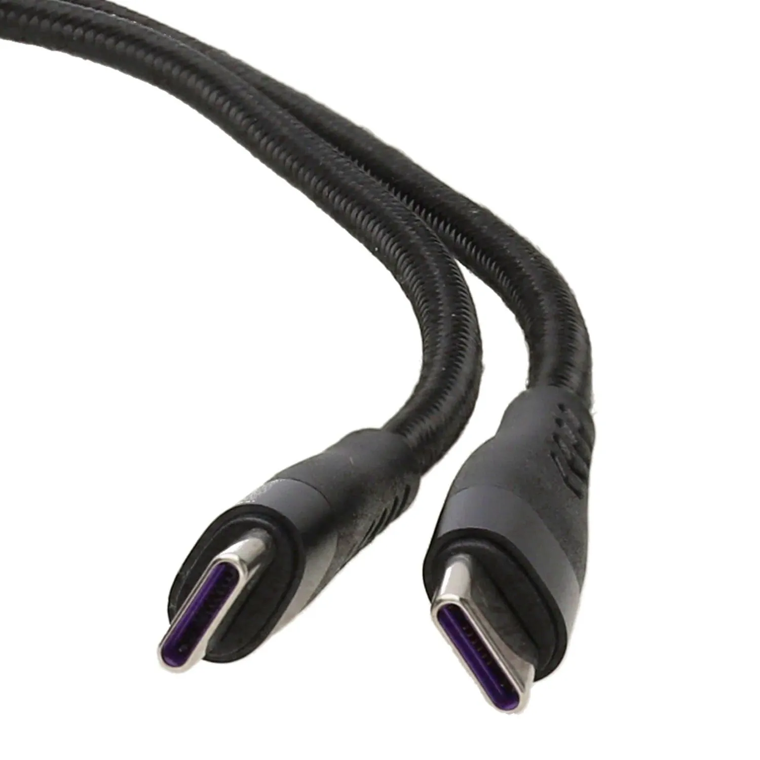 Kenable USB-A auf 2x USB-C Splitter-Kabel 2m Nylon