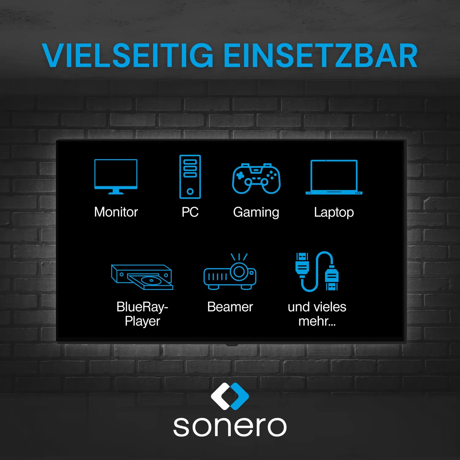 Sonero DisplayPort Kabel X-AOC350-300 8K 30 m anthrazit