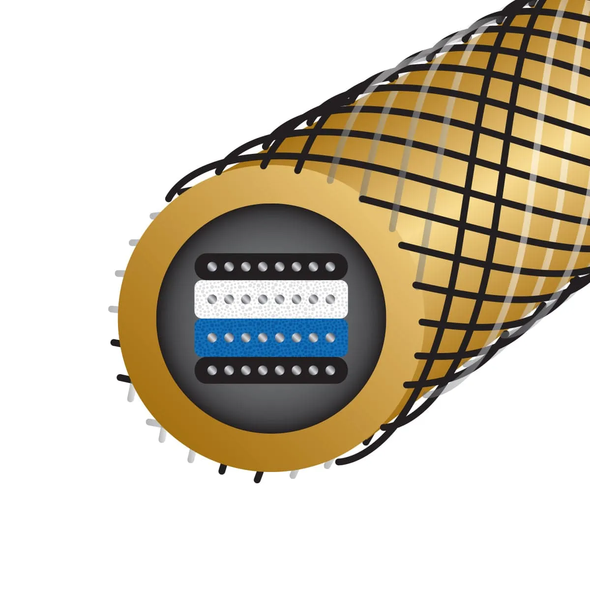 WireWorld Gold Eclipse 10 Bi-Wire Jumper Bananen 4er