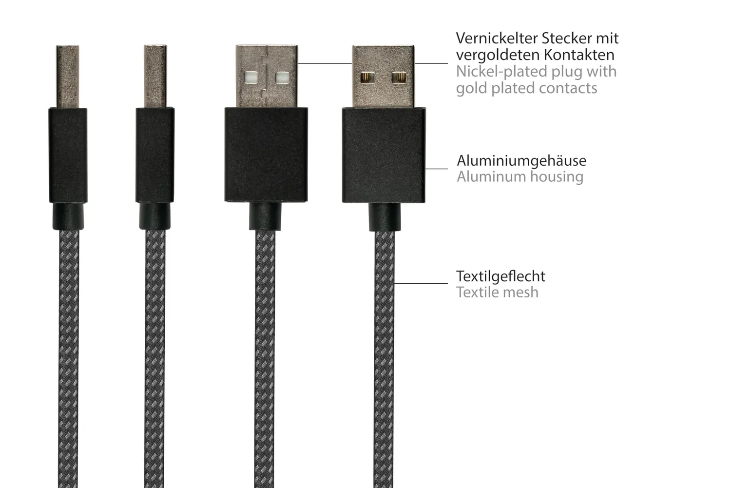 Good Connections Lightning Kabel USB-A MFi 0,5m 12W