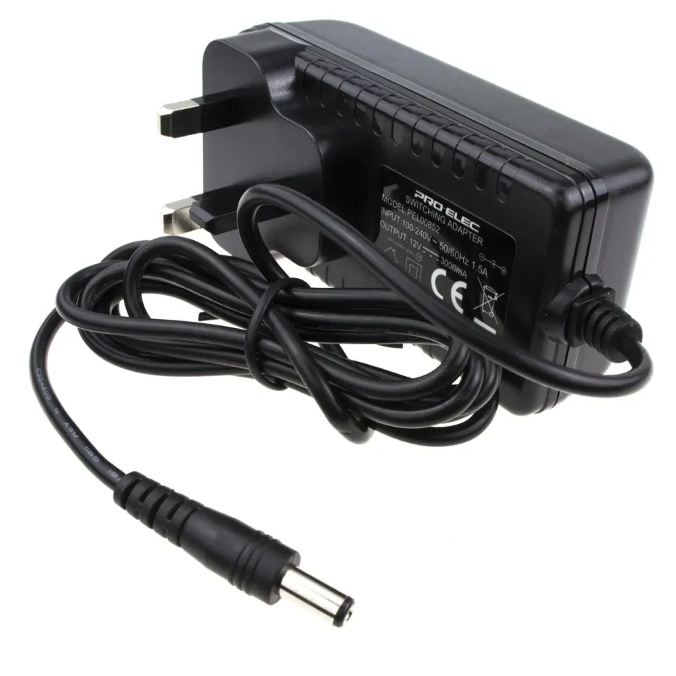 Kenable CCTV Netzteil 12V 3A DC 2,1mm UK-Stecker 36W