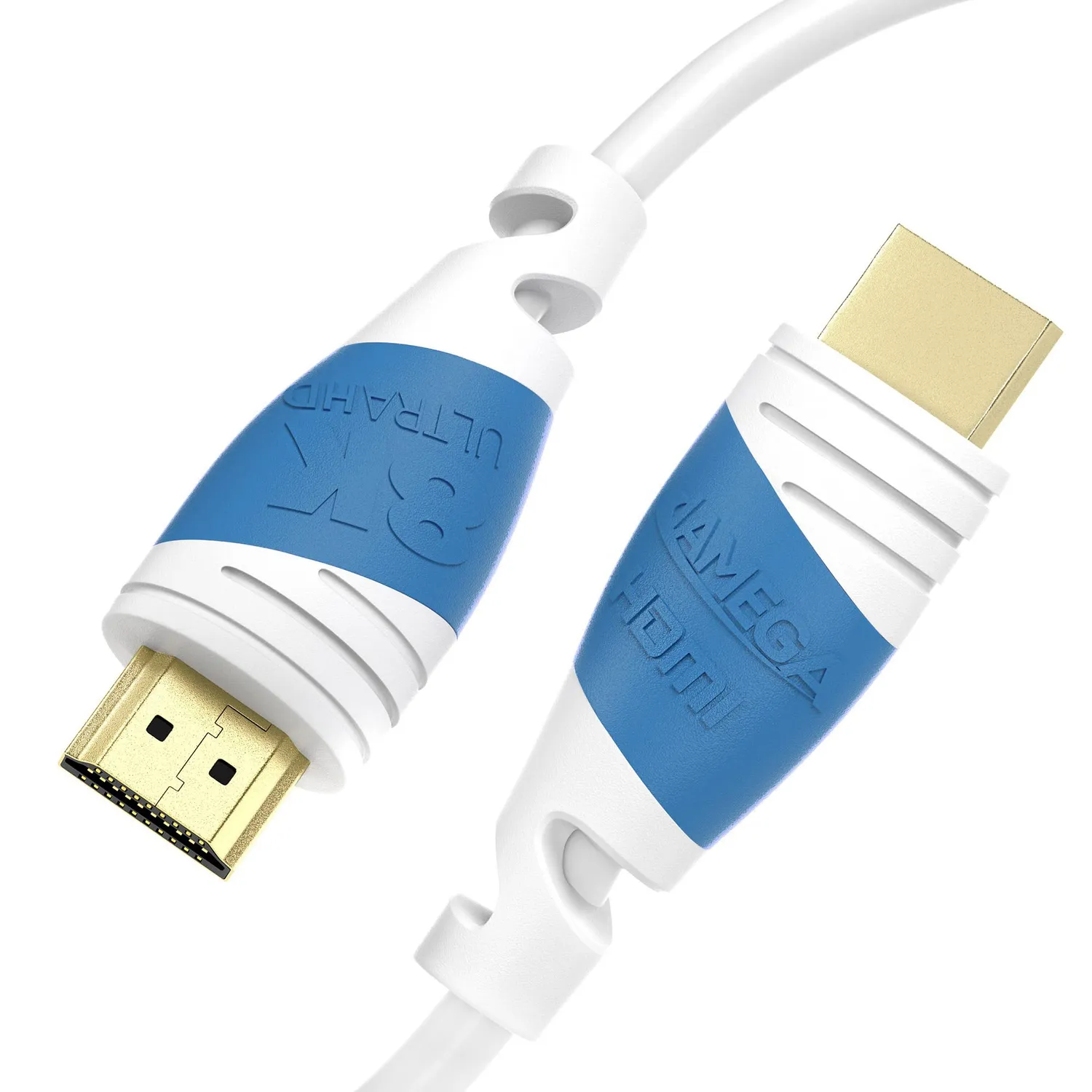 JAMEGA 8K HDMI Kabel 2.1 0,25m schwarz 48Gbps